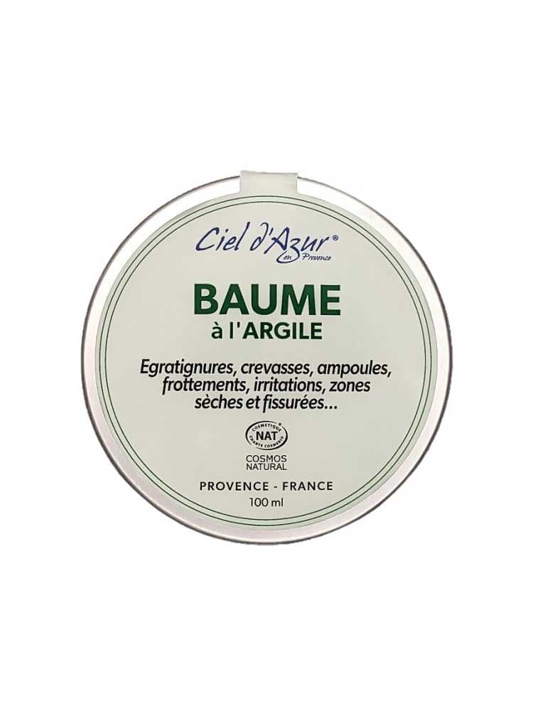 Ciel d'Azur Labs Ciel d'Azur en Provence - Baume Réparateur Protecteur à l'Argile - 100 ml Nat