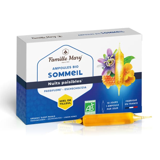 Ampoules sommeil bio