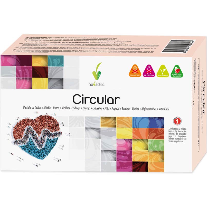 Novadiet Circular 20×10ml Flacons