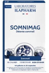 Somnimag - Sommeil et nuits sereines - 40 gélules et 20 capsules