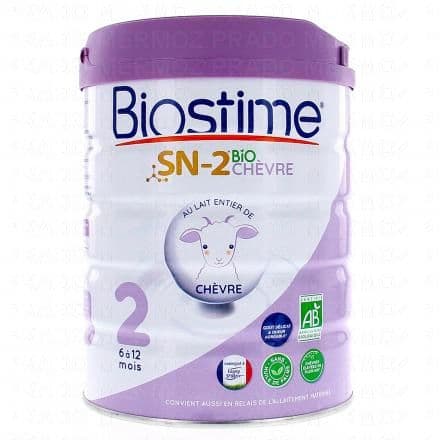 BIOSTIME SN-2 Bio Chèvre Lait de suite 2ème âge 800g