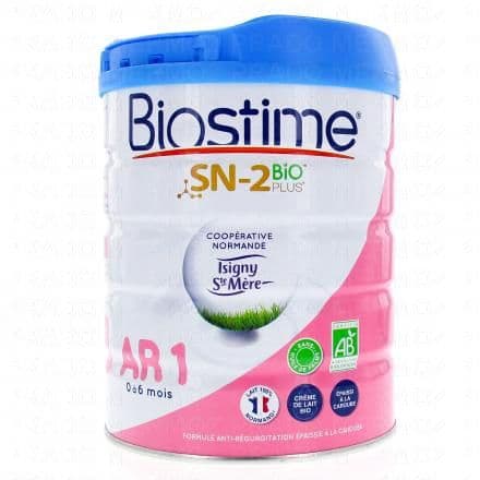 BIOSTIME SN-2 Bio plus AR Lait infantile 1er âge 800g
