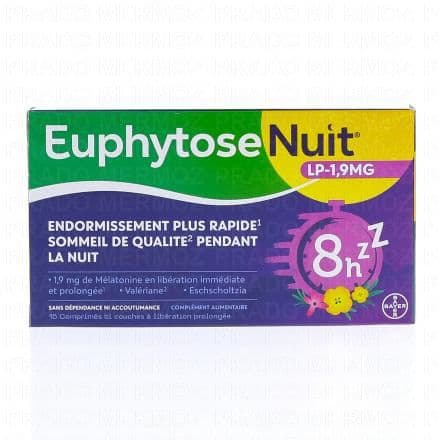 EUPHYTOSE Nuit - LP 1,9 mg 15 comprimés